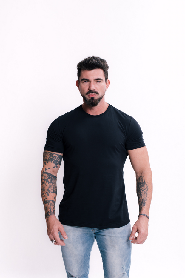 Camiseta Masculina Preta